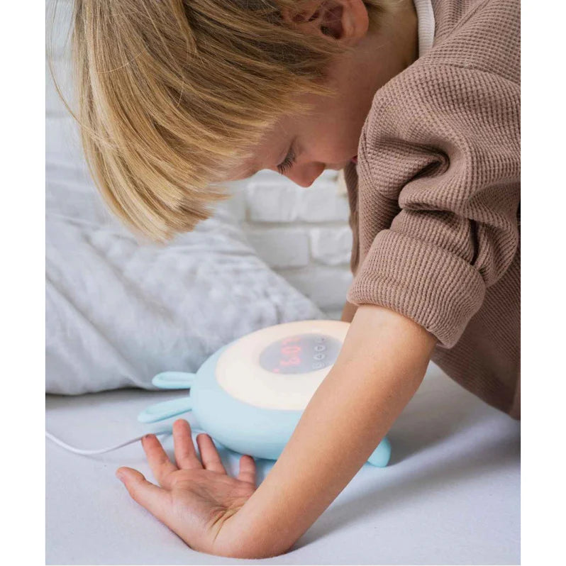 Rabbit & Friends - Wake Up lamp met Alarmfunctie - Blauw