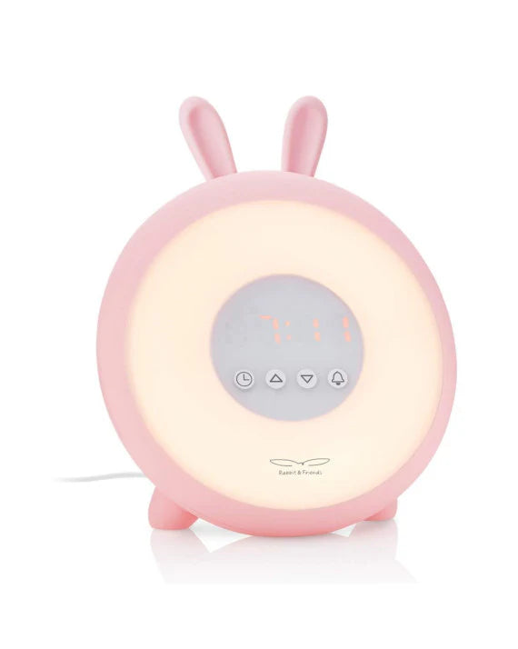 Rabbit & Friends - Wake Up lamp met Alarmfunctie - Roze