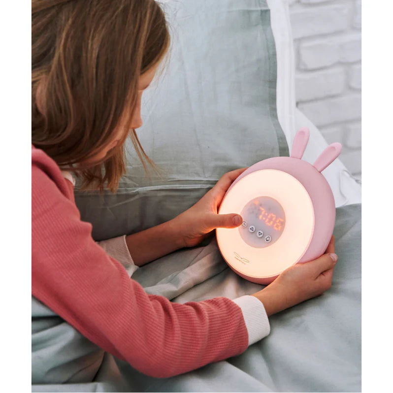 Rabbit & Friends - Wake Up lamp met Alarmfunctie - Roze