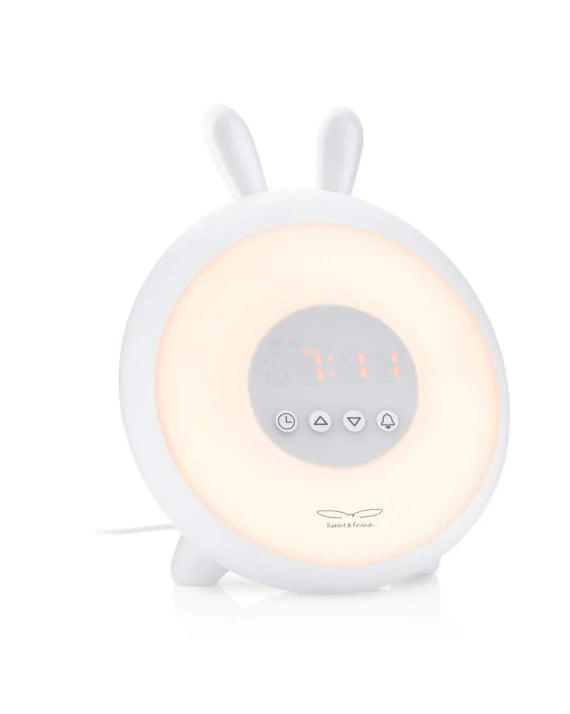 Rabbit & Friends - Wake Up lamp met Alarmfunctie - Wit