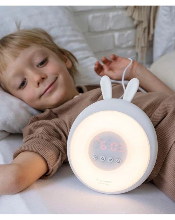 Rabbit & Friends - Wake Up lamp met Alarmfunctie - Wit