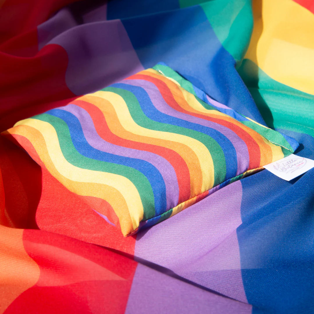 Little Botanic Label - Pittenzakje regenboog waves (1 stuks)