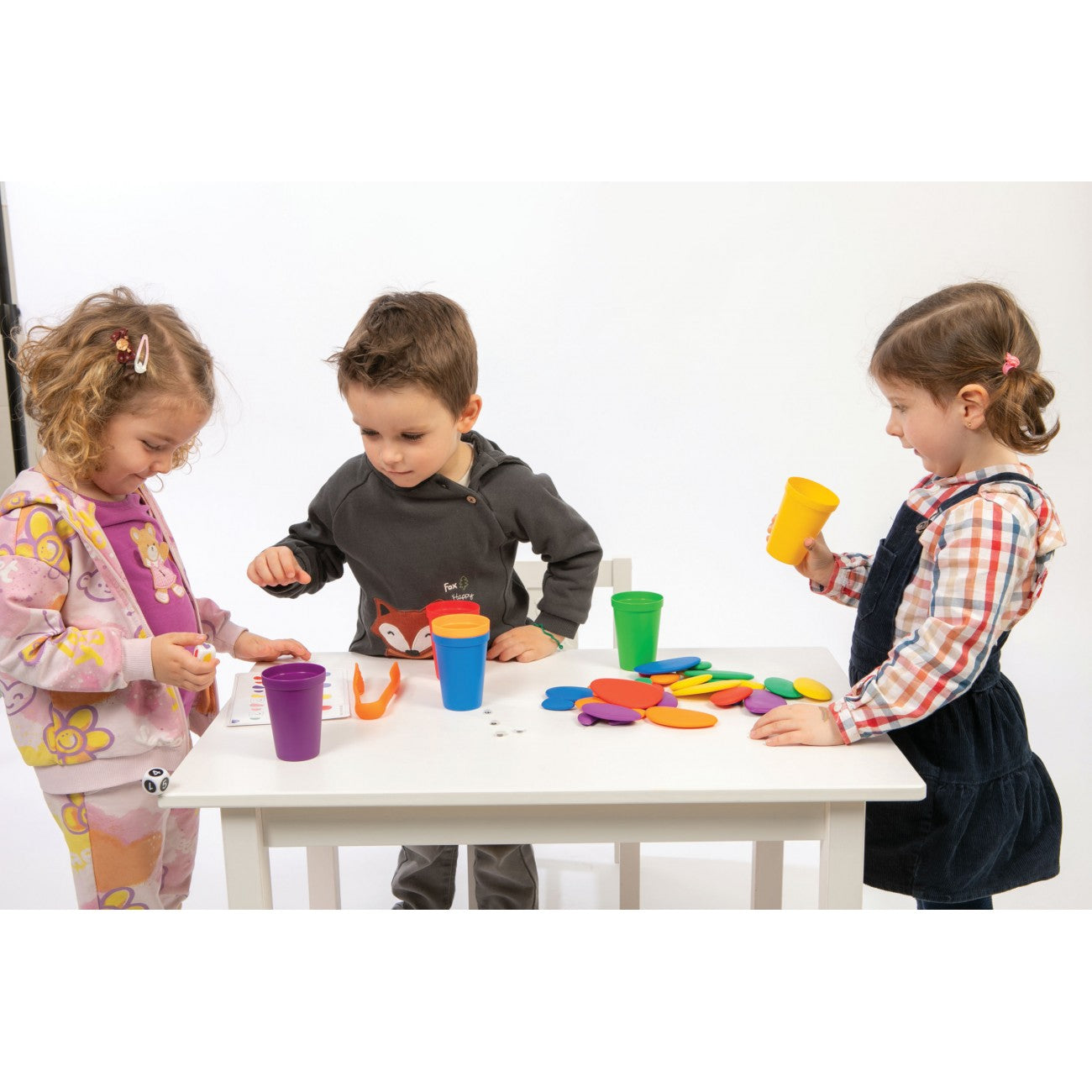 Amaya - 36 stapelstenen regenboog Pebbles