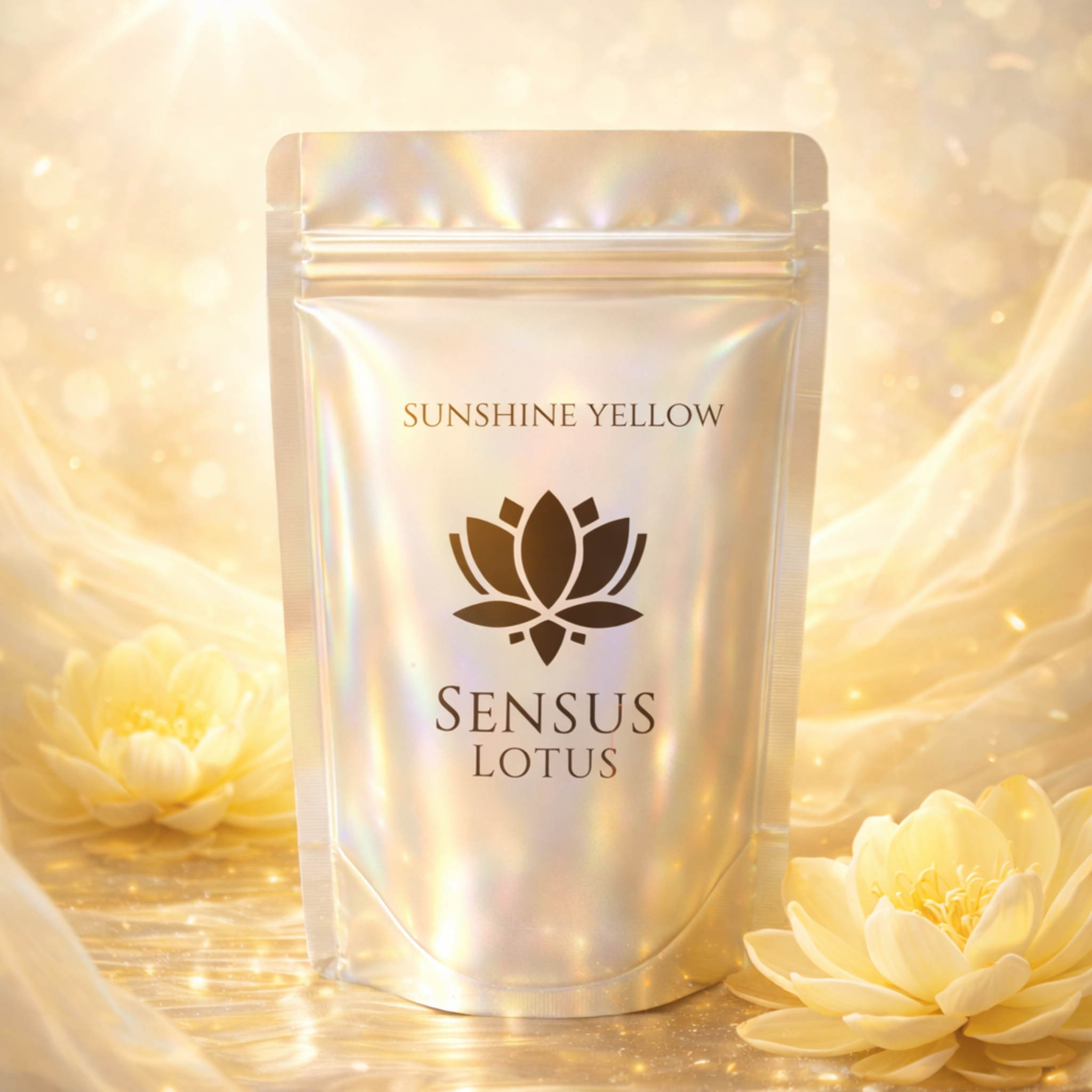Sensus Lotus - Magisch Badpoeder Sunshine Yellow