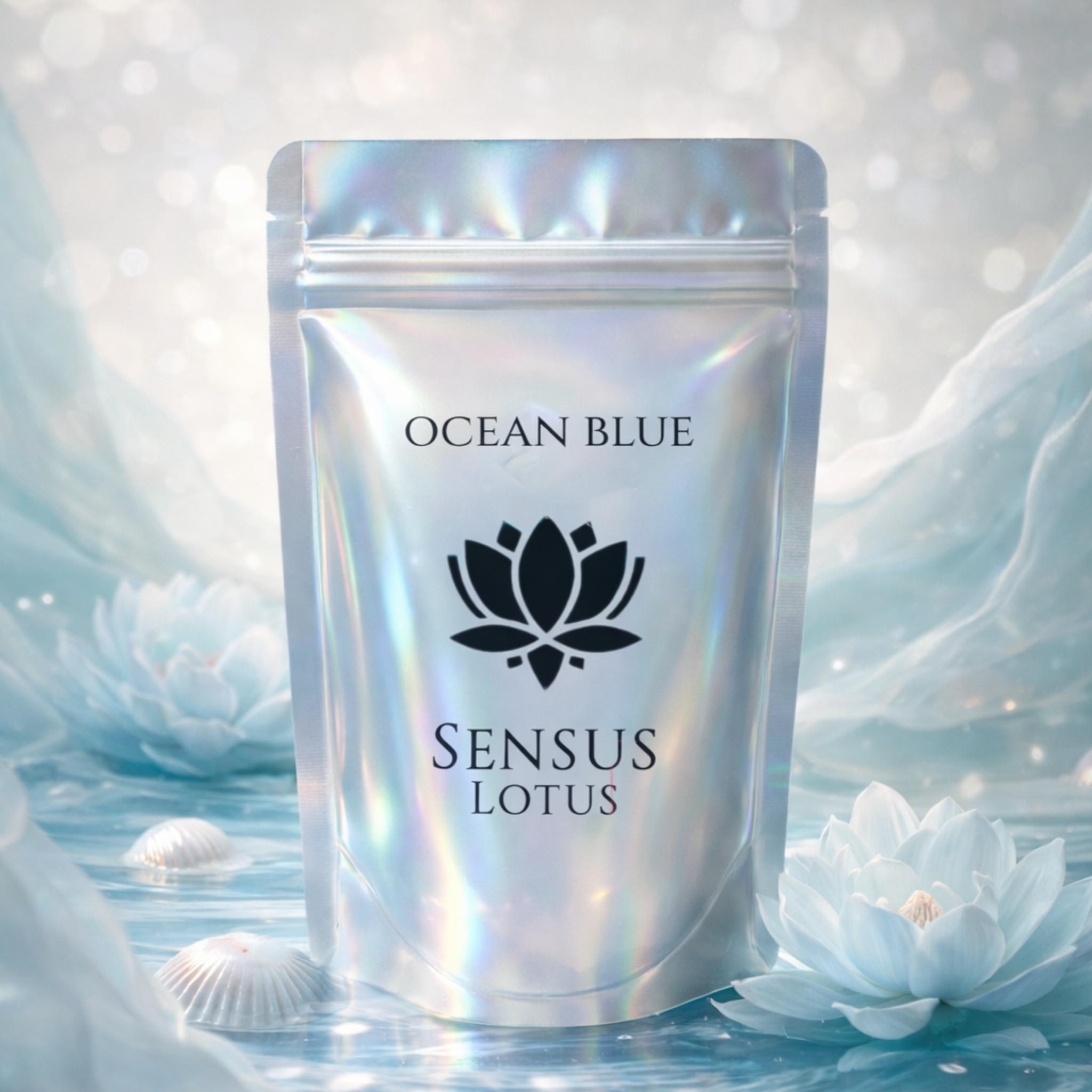 Sensus Lotus - Magisch Badpoeder Ocean Blue