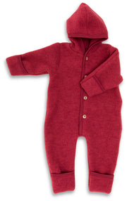Engel Natur - 100% wol-fleece overall onesie - Jasper Melange