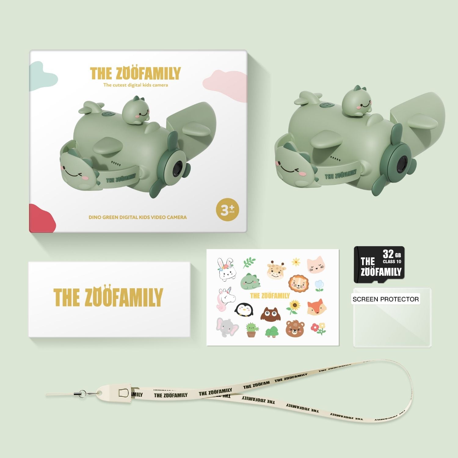 The Zoofamily Zoo Video Dino groen