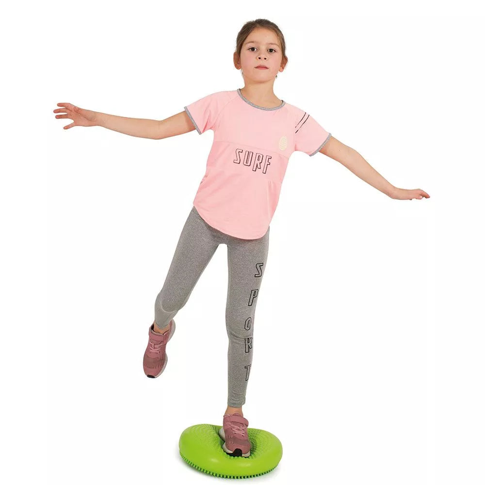 Balanskussen met pomp - wiebelkussen grijs