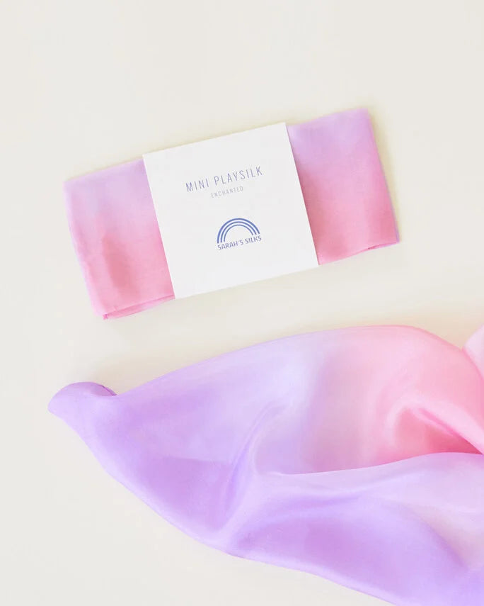 Sarah's Silks Mini Speelzijde Blossom - 53x53cm