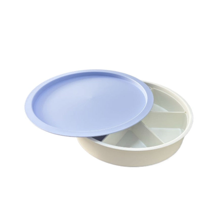 Amaya - Play Tray met 6 uitneembare componenten en blauwe deksel