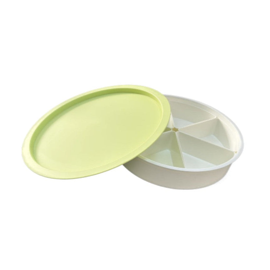 Amaya - Play Tray met 6 uitneembare componenten en groene deksel