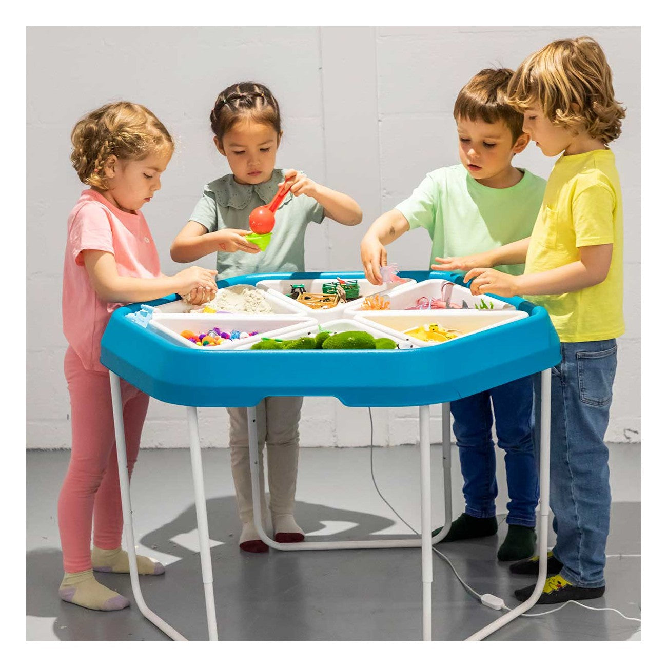 Amaya - 6 compartimenten voor in zeshoekige tuff tray