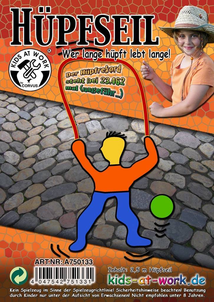 Kids At Work - Springtouw 2,5 meter