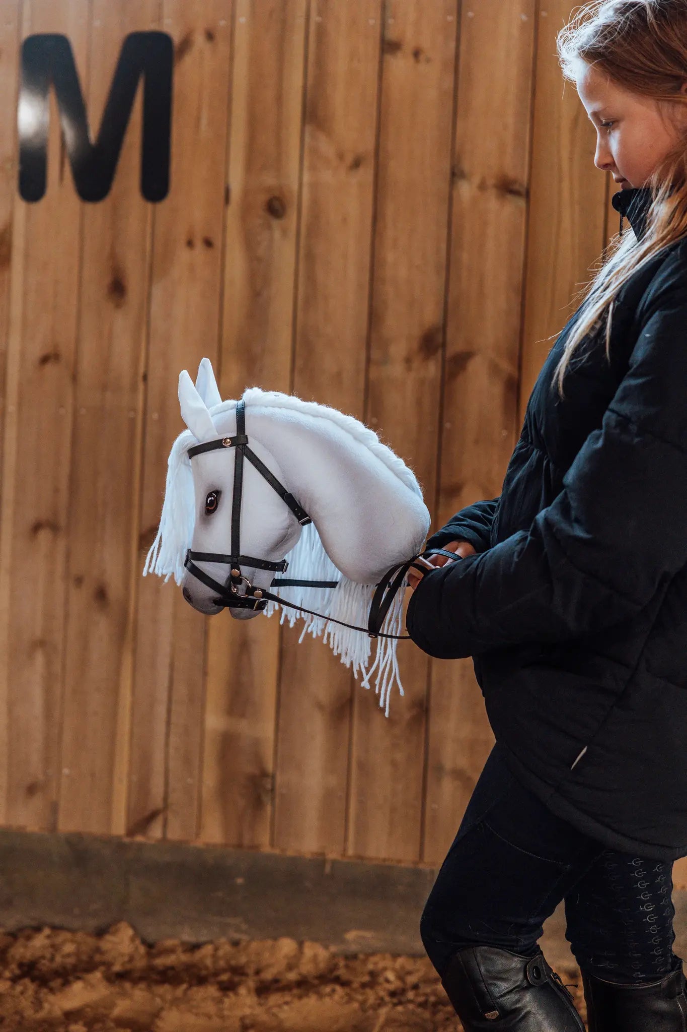 ByAstrup - Stokpaard Sigrid - wit