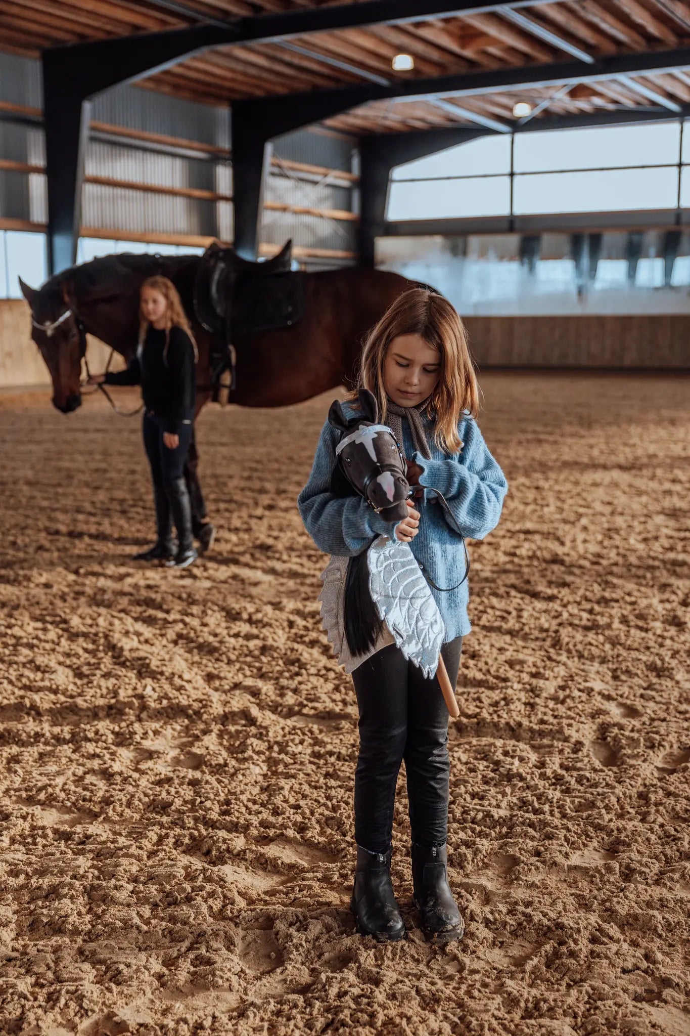 ByAstrup - Stokpaard Thor, zwart