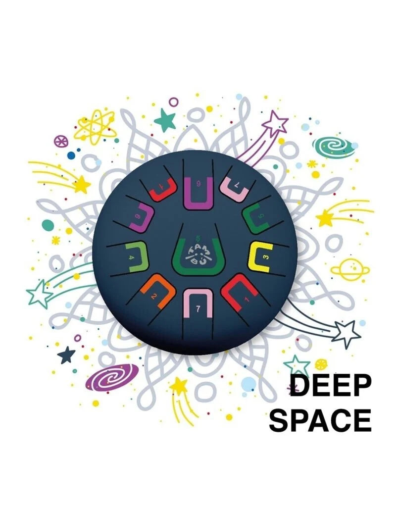 Tambu Tambú - Tongdrum mat blauwgrijs Deep Space