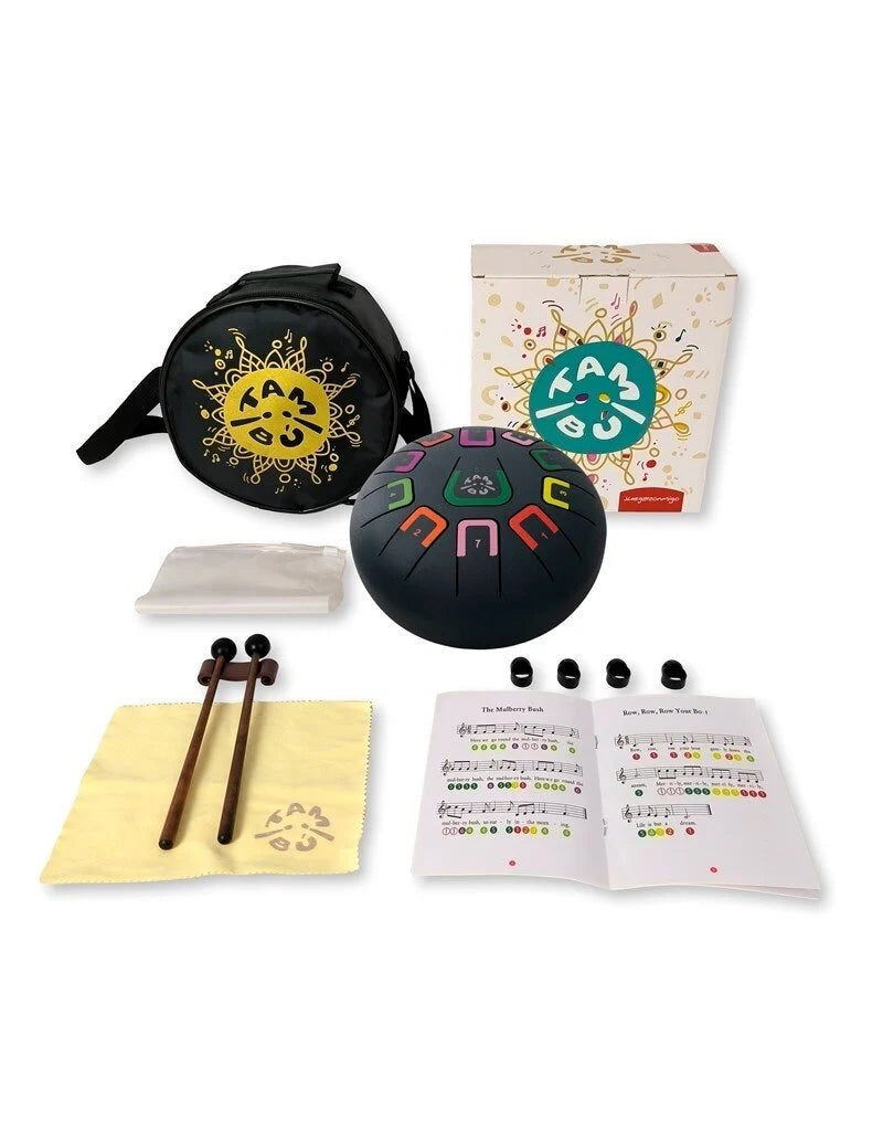 Tambu Tambú - Tongdrum mat blauwgrijs Deep Space