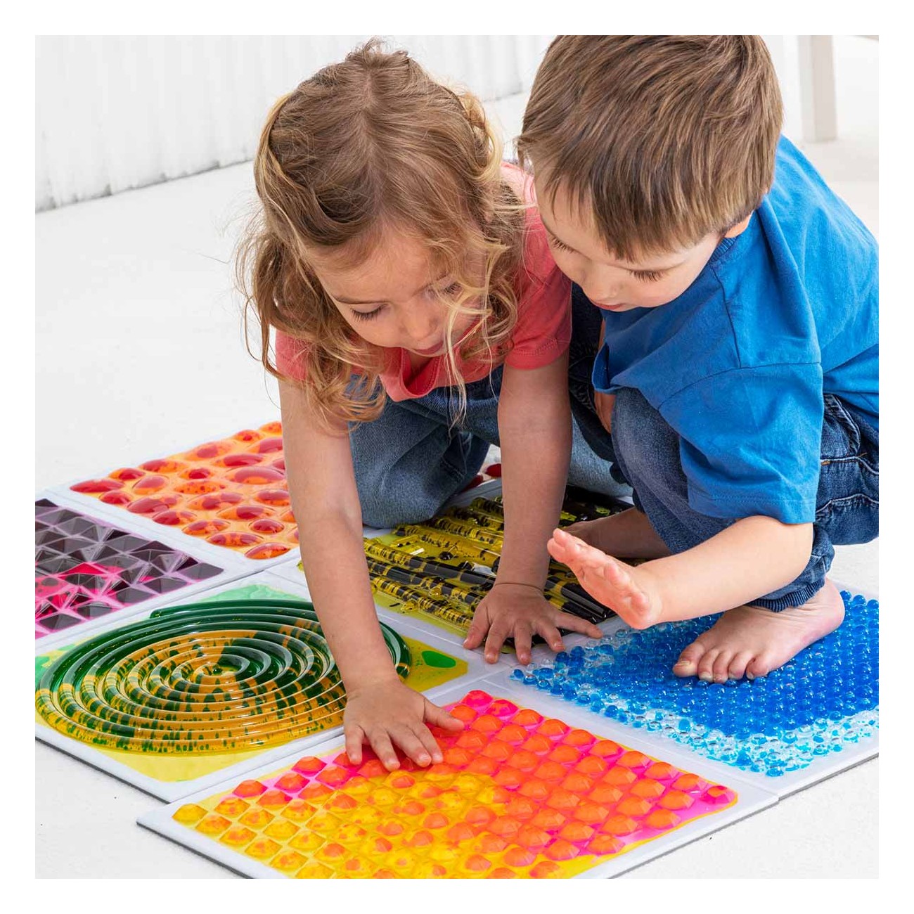 Amaya - 6 Sensorische Liquid Met Relief Vloertegels (30x30)