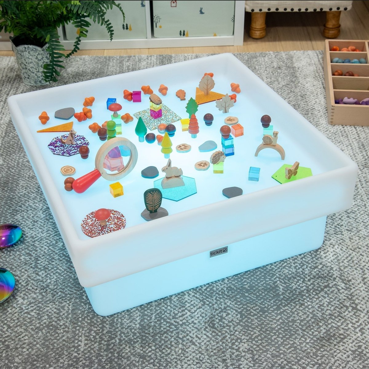 TickiT Discovery Glow tafel speelvlak