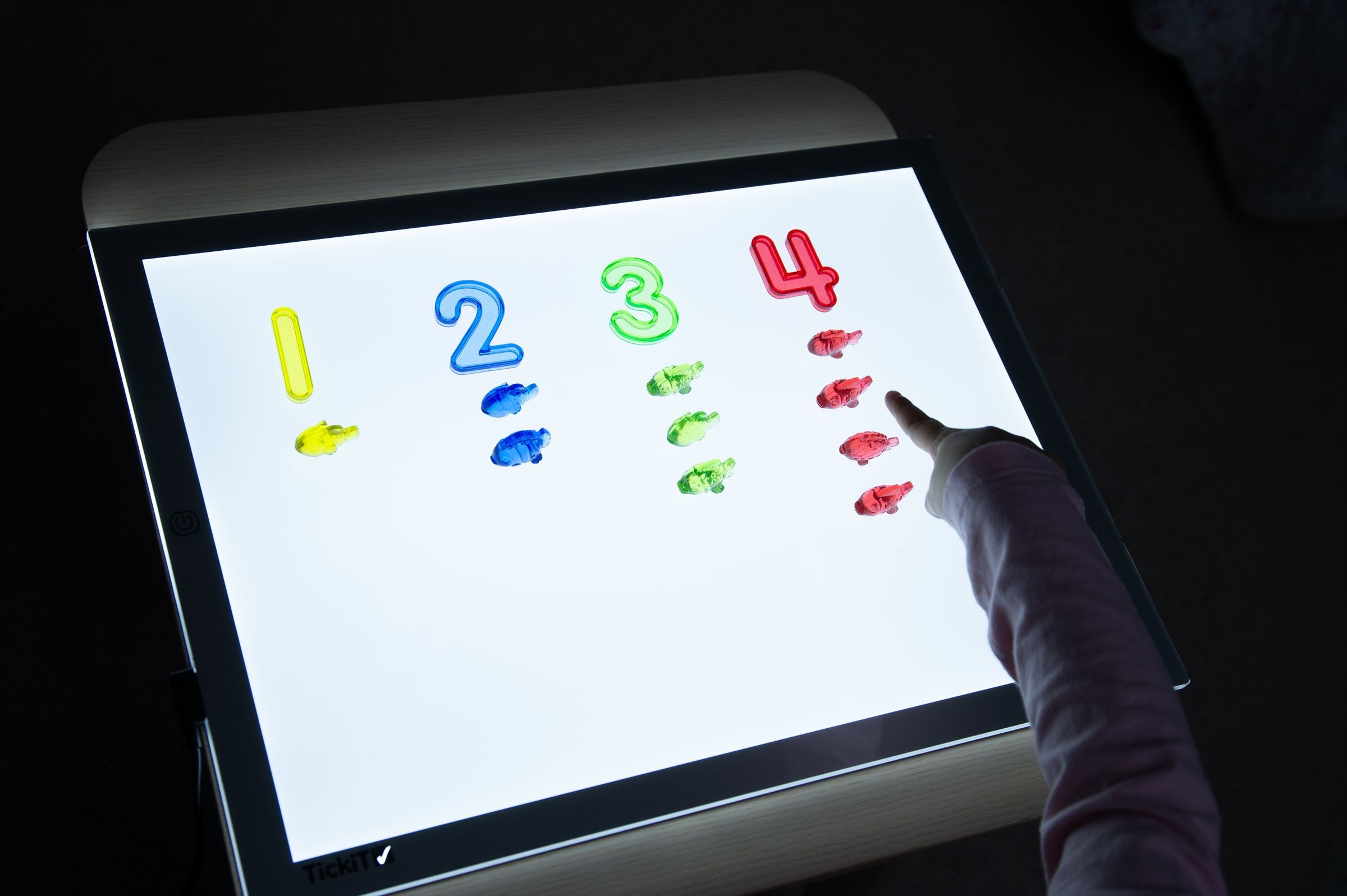 TickiT - Doorschijnende Cijfers