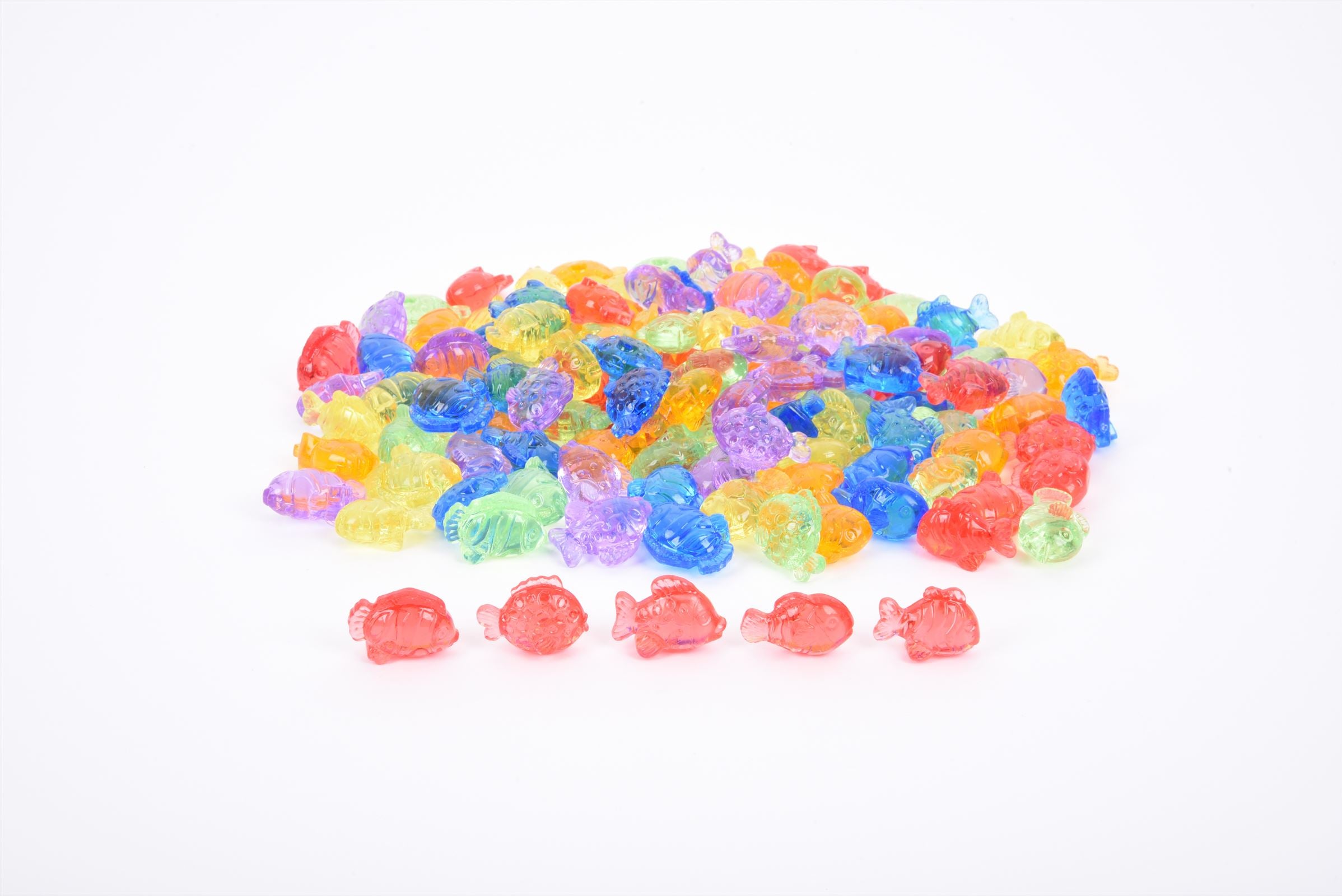 TickiT - Doorschijnende Gekleurde Vis