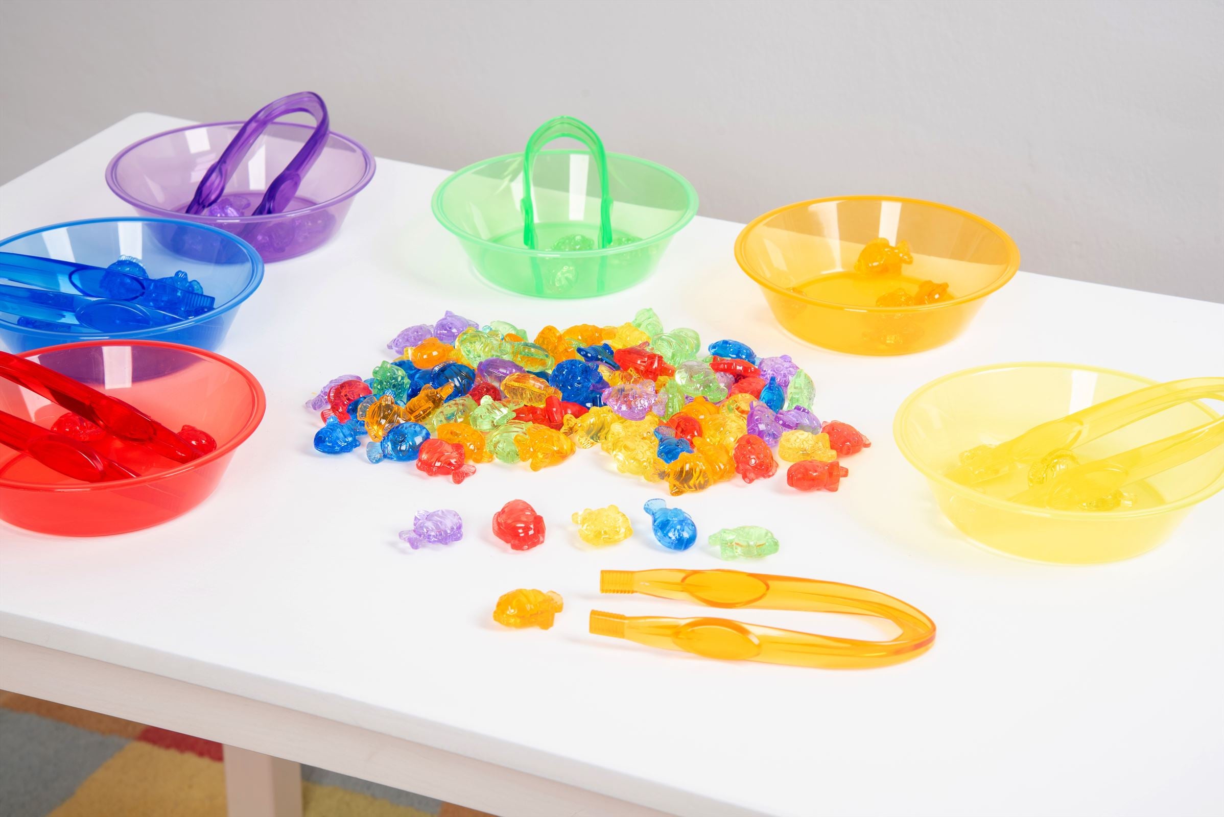 TickiT - Doorschijnende Gekleurde Vis