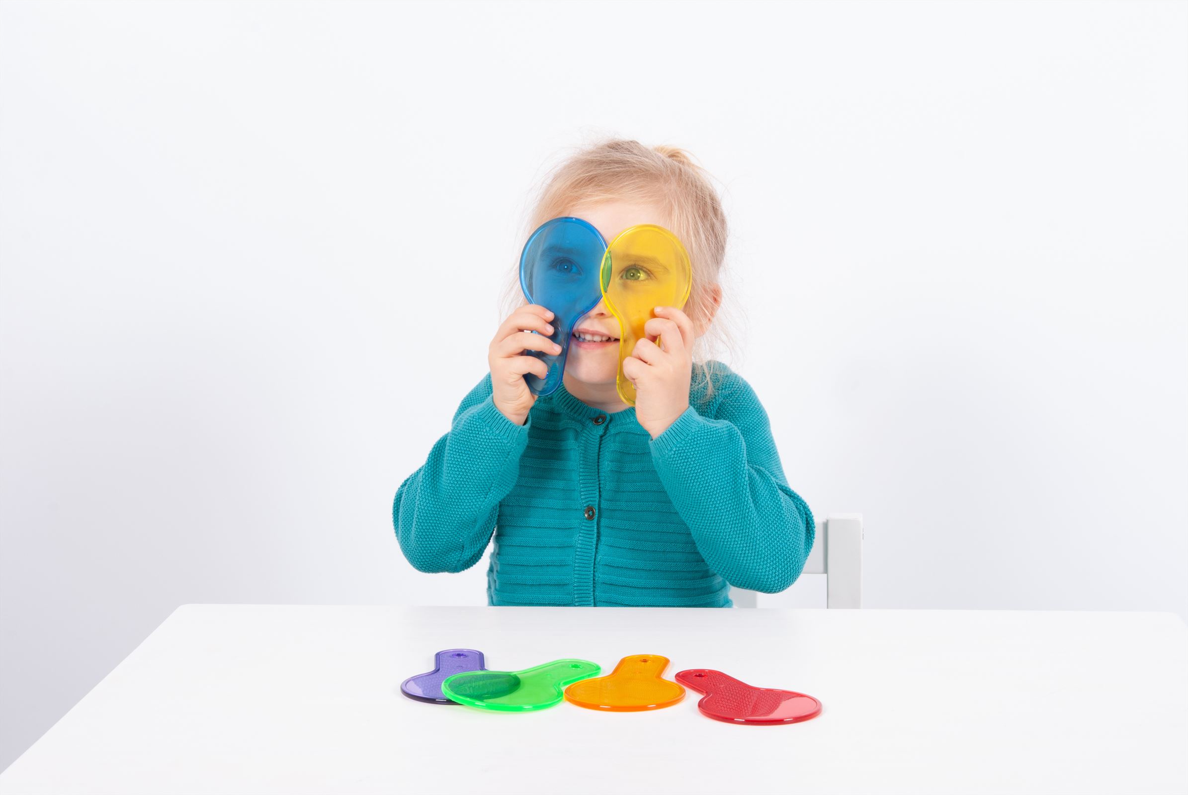 TickiT - Doorschijnende Kleur Peddels