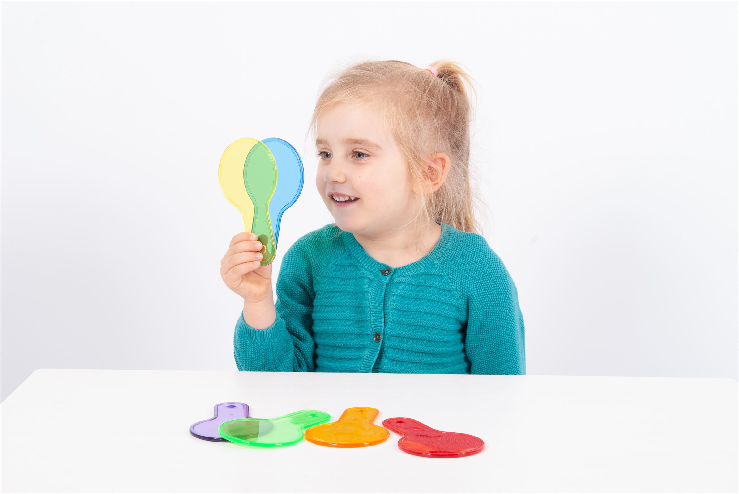 TickiT - Doorschijnende Kleur Peddels