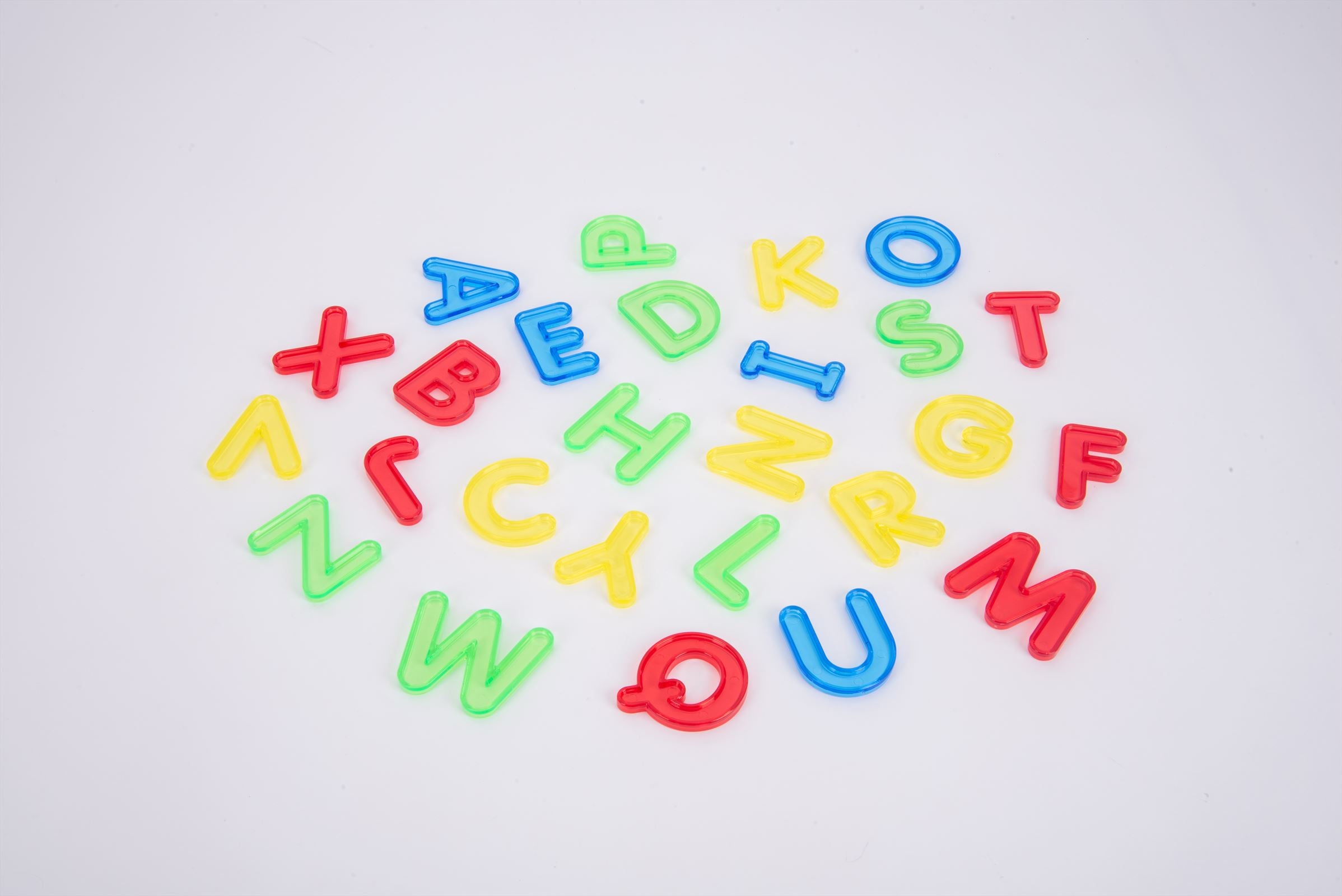 TickiT - Doorschijnende Letters Hoofdletters