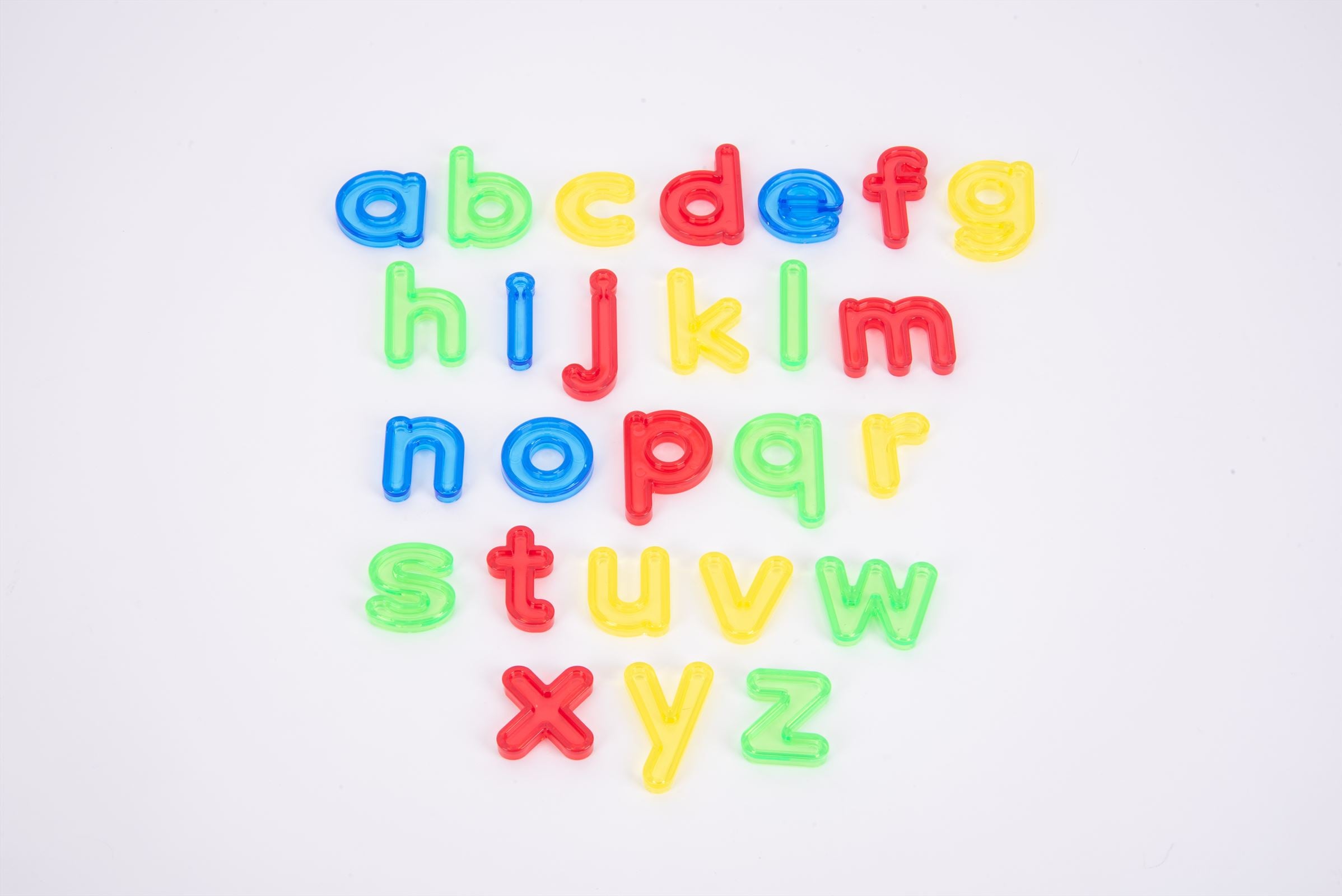 TickiT - Doorschijnende Letters Kleine Letters
