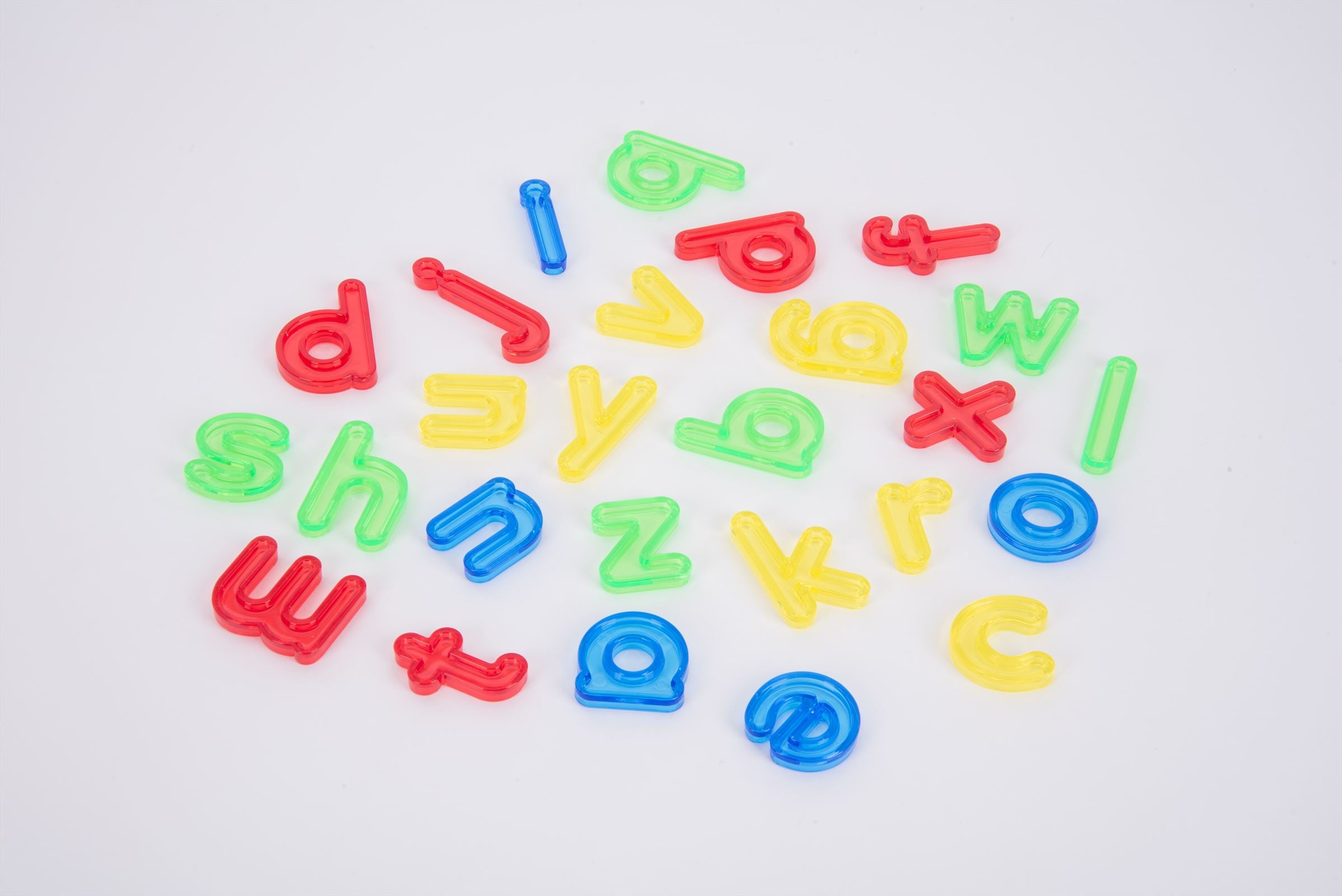 TickiT - Doorschijnende Letters Kleine Letters