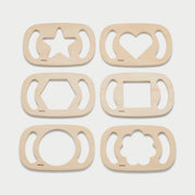 TickiT - Easy Hold Vormen 6 stuks