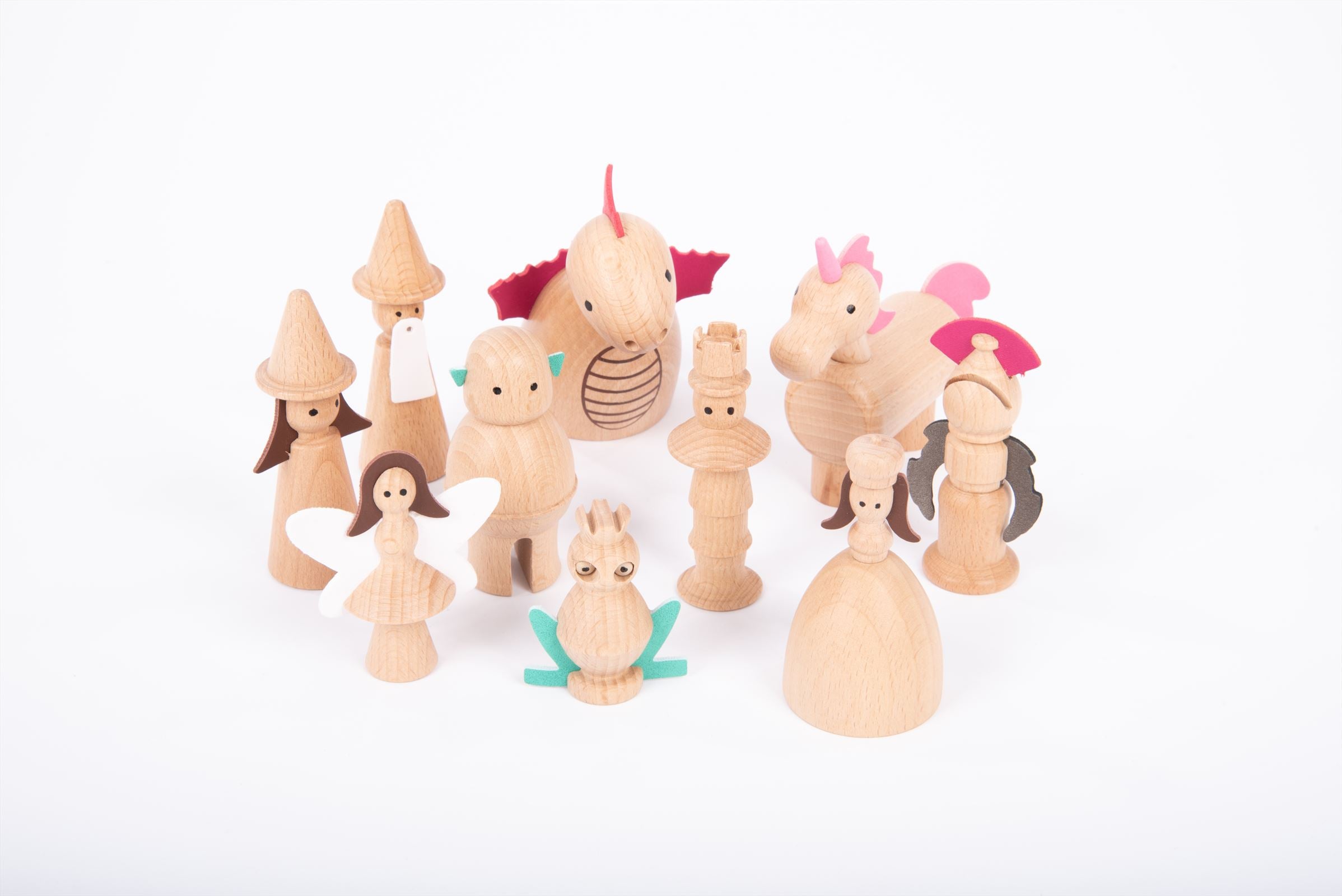 TickiT - Houten Betoverde Figuren