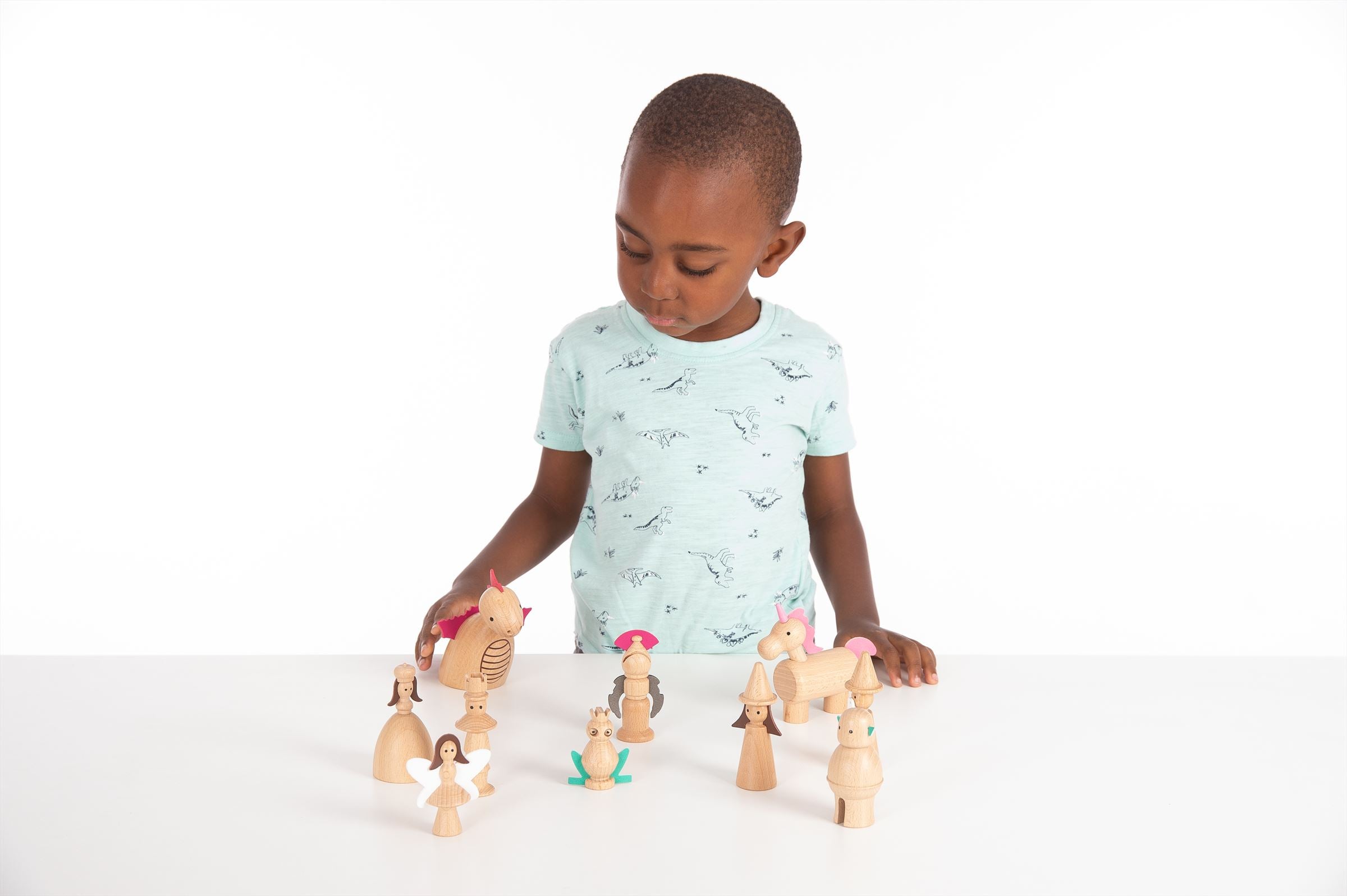 TickiT - Houten Betoverde Figuren