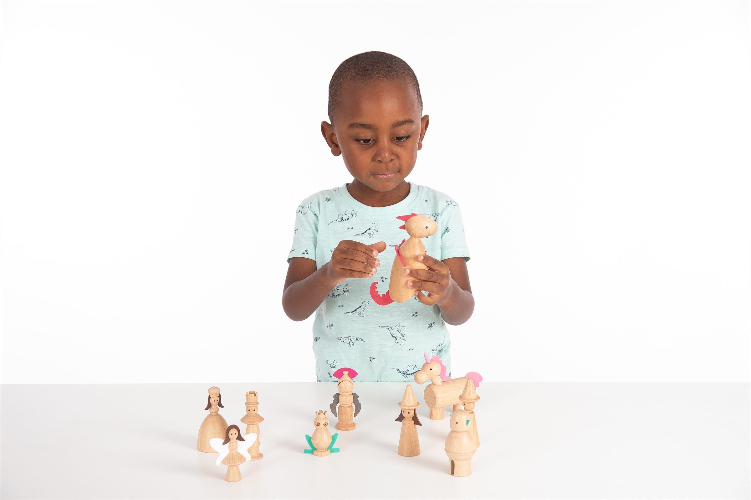 TickiT - Houten Betoverde Figuren