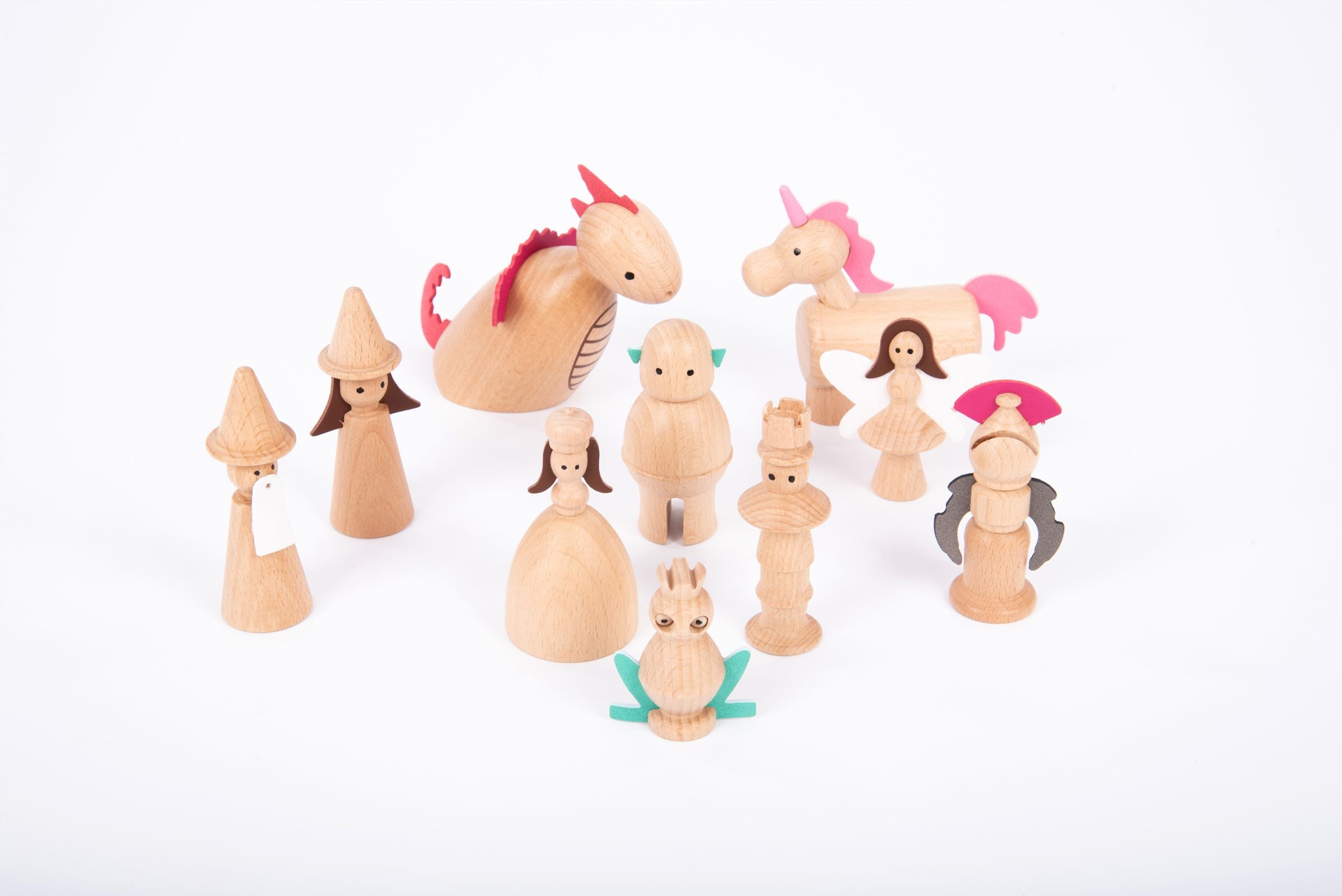 TickiT - Houten Betoverde Figuren