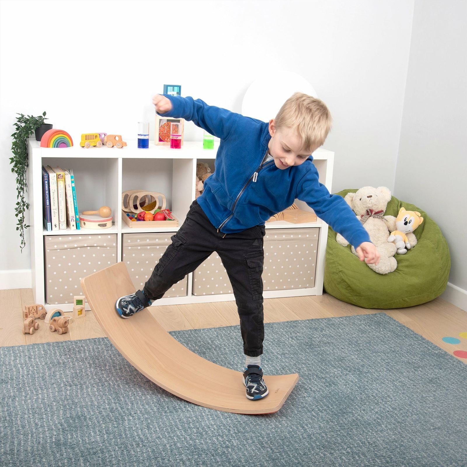 TickiT - Houten Evenwichtsbord