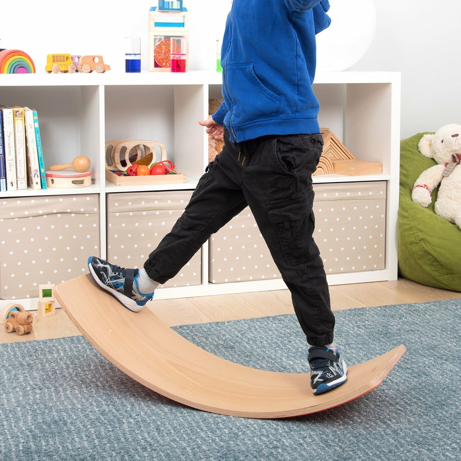 TickiT - Houten Evenwichtsbord