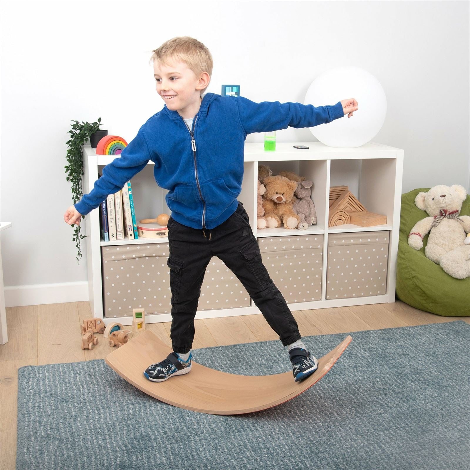 TickiT - Houten Evenwichtsbord