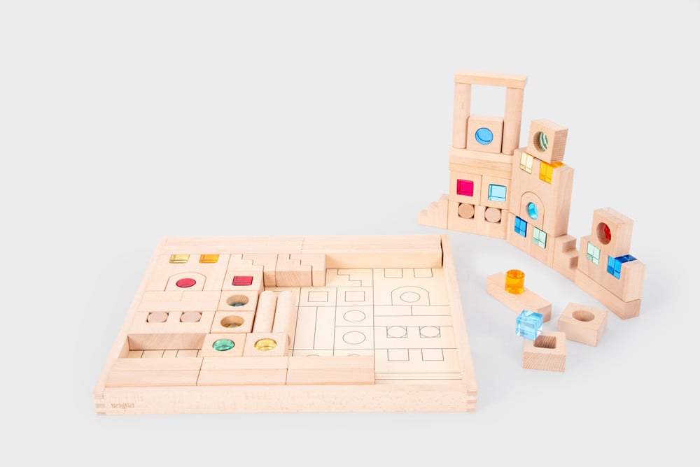 TickiT - Houten & Juwelen Bouw Blokken