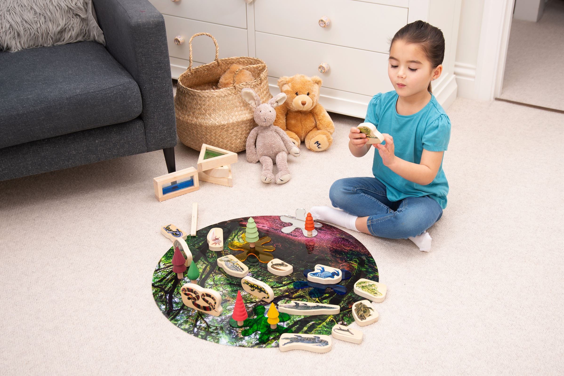 TickiT - Houten Reptielen- en Amfibieënblokken