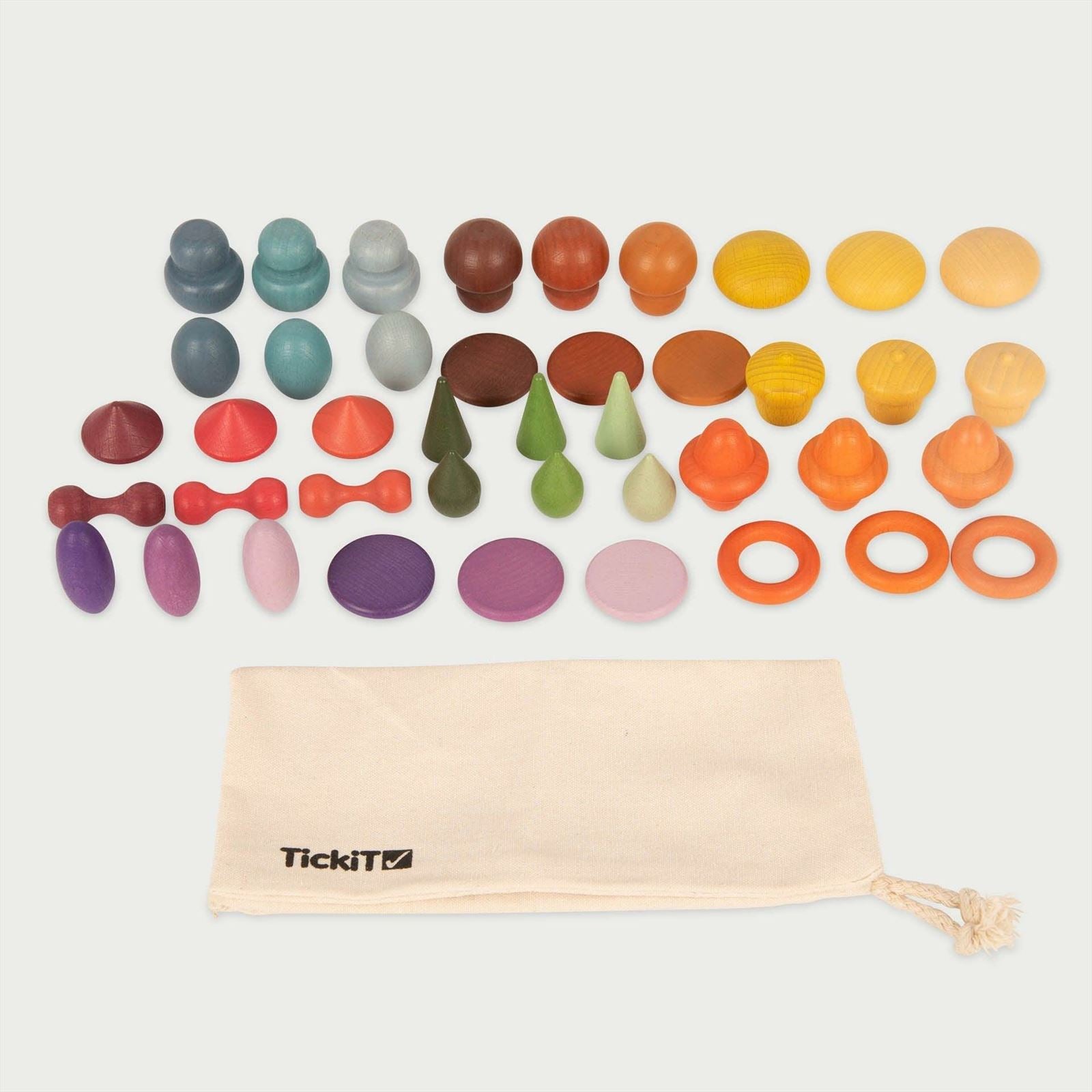 TickiT - Houten Schatten Proefset