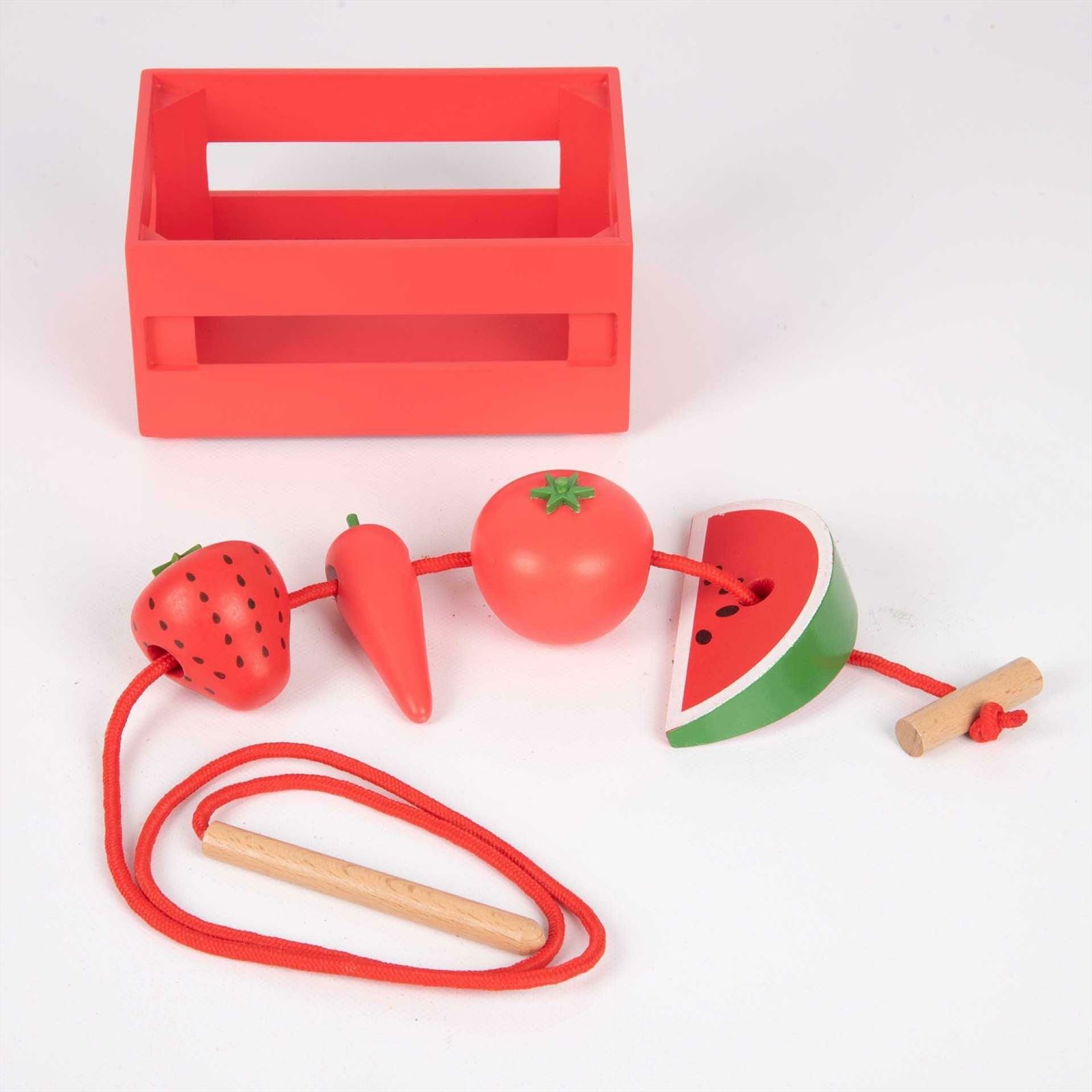 TickiT - Houten Sorteerkratten voor Fruit en Groenten