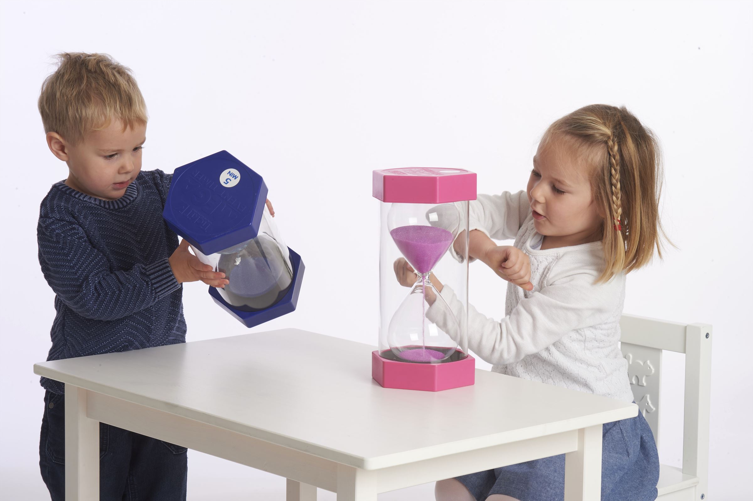 TickiT - Mega Zandloper Minuten Blauw
