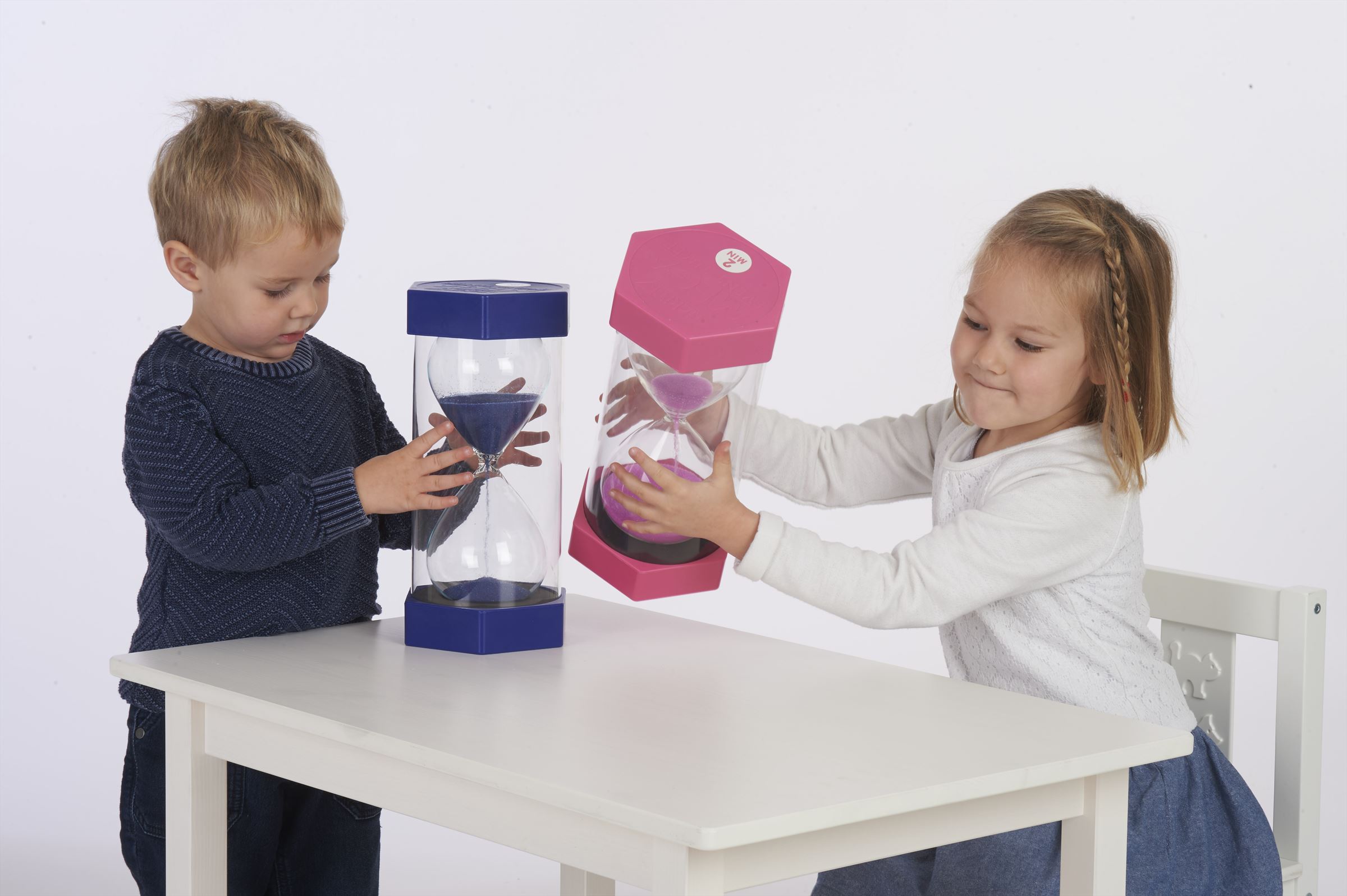 TickiT - Mega Zandloper Minuten Blauw