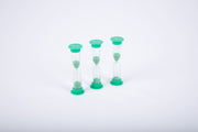 TickiT - Mini Zandlopers 1 Minuut Groen (3 stuks)
