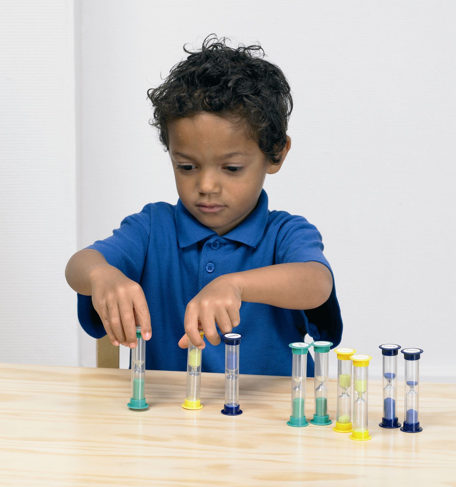 TickiT - Mini Zandlopers 3 Minuten Geel (3 stuks)