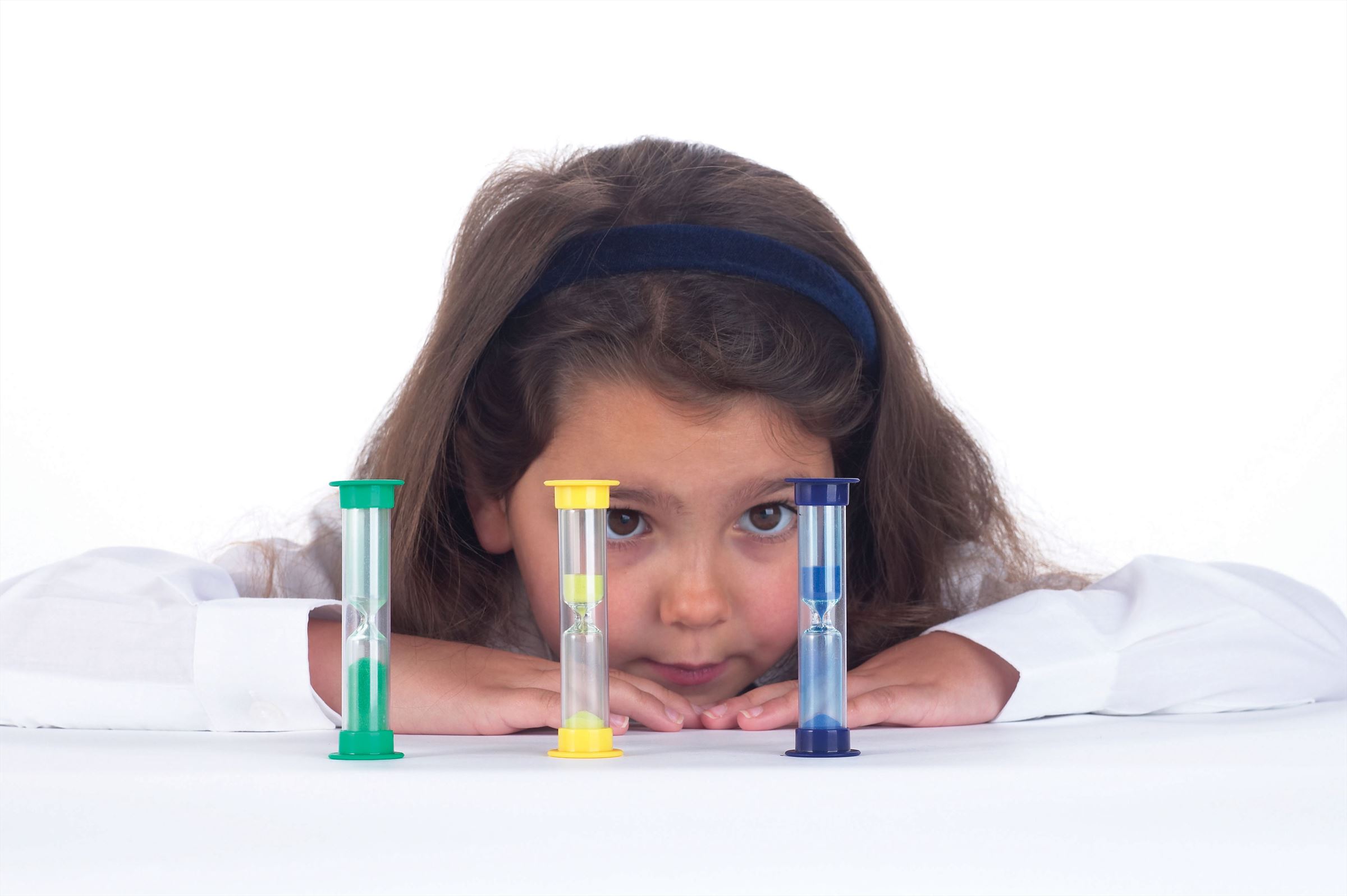 TickiT - Mini Zandlopers 3 Minuten Geel (3 stuks)