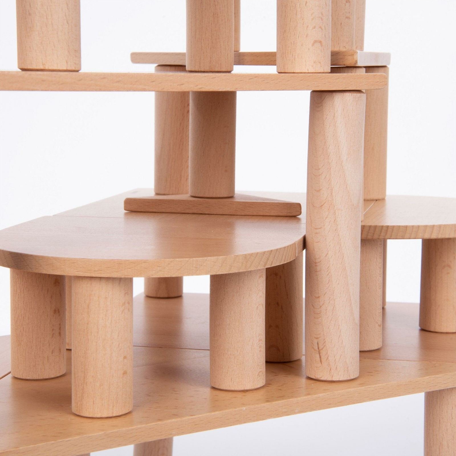 TickiT - Natuurlijke Houten Architect Kolommen