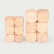 TickiT - Natuurlijke Houten Kubussen